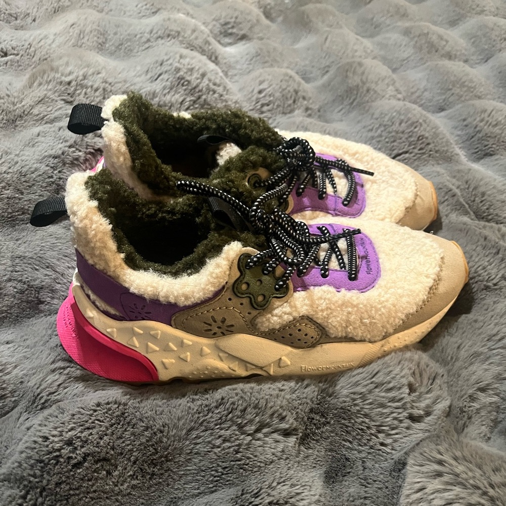Flower Mountain Kotetsu Sneakers Noa Agion Shearling